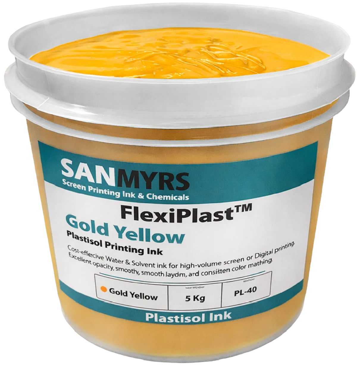 Plastisol Golden Yellow